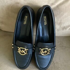 Michael Kors black loafers